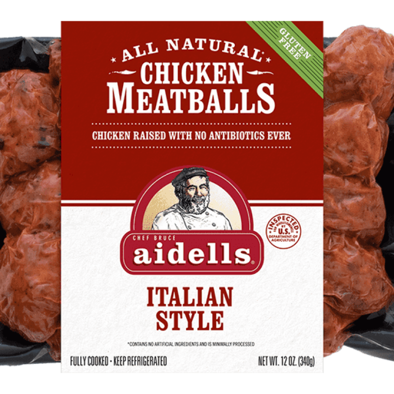 All Natural Italian-Style Chicken Meatballs